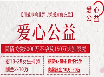 宁陵捐卵助孕生子 爱心志愿者招募